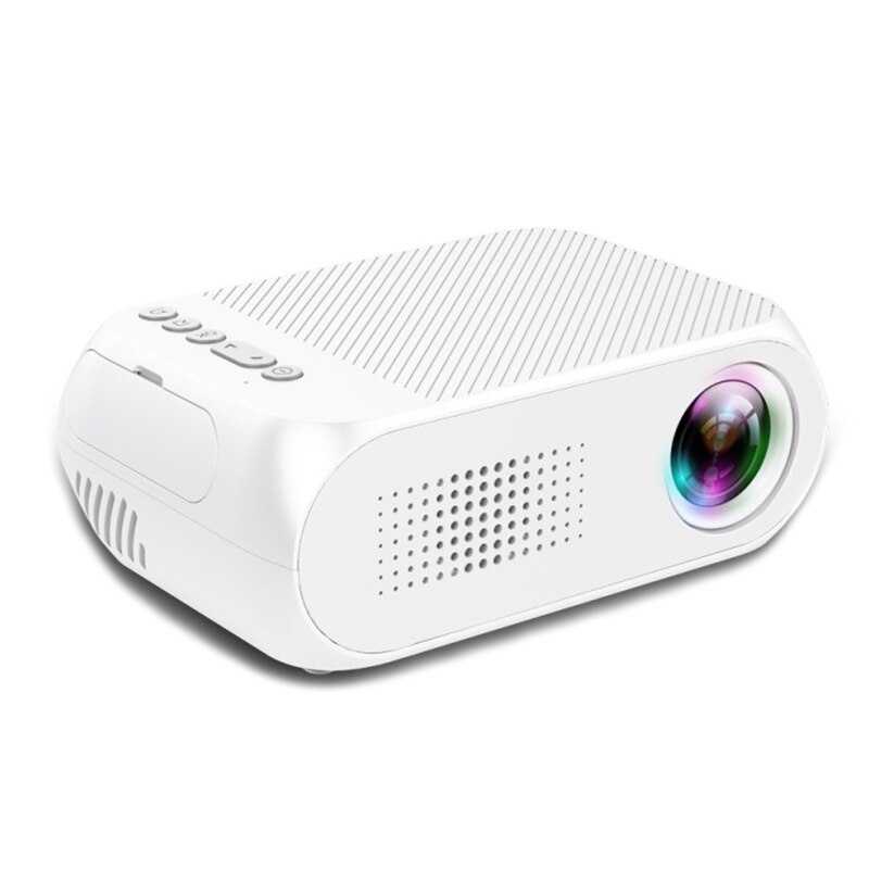 HD Mini Projector TD90 Native 1080P LED Android WiFi Projector Video Home Cinema 3D HDMI Movie Game US Plug: White