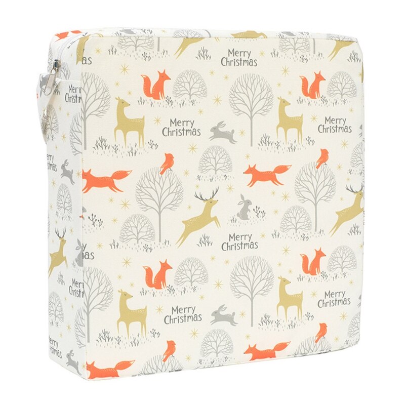 Vierkante stoelverhoger eetkamerstoel wasbaar dik kussen voor kinderen baby dxad: 6-5