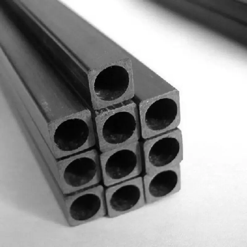 carbon fiber square tube Length 500mm outer diameter 2mm 2.5mm 3mm 4 5mm 6mm 8mm 10MM