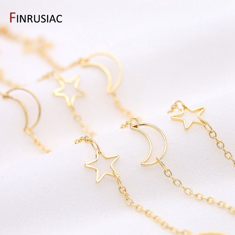 0.5m/1m Multi Types Chain For Jewelry Making Loose Chain Handmade DIY Bracelets Necklace Earrings Material