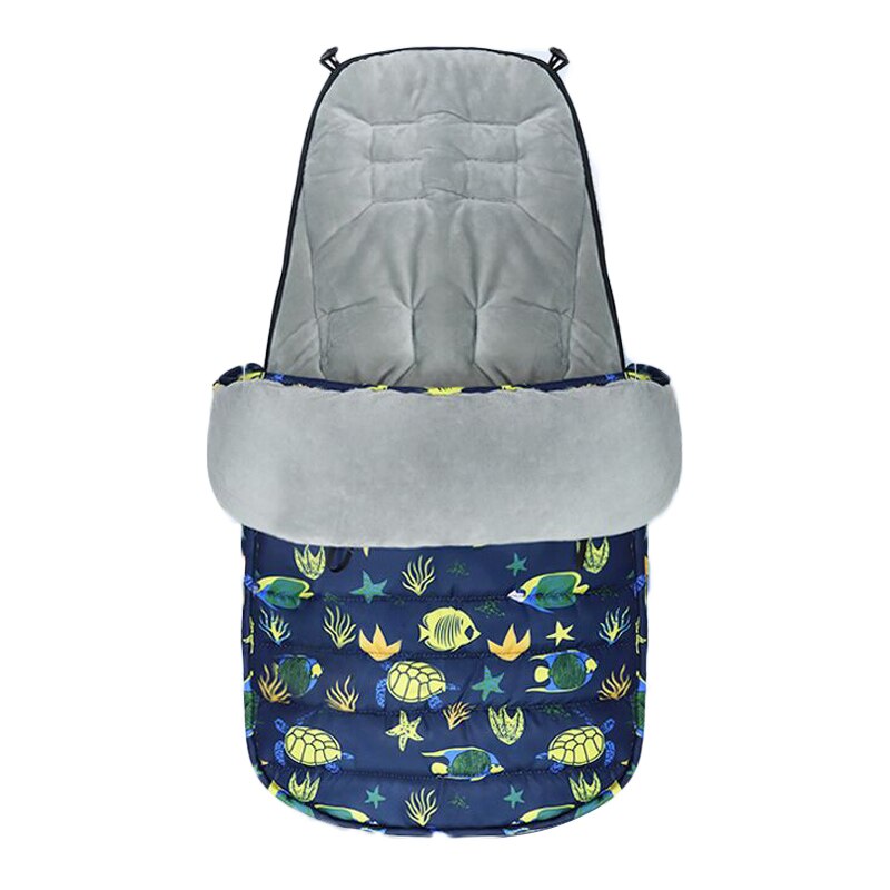 Kinderwagen voetenzak hoes waterdicht universeel slaapzak envelop dik warm kinderwagen accessoires voor bugaboo yoyo: 01