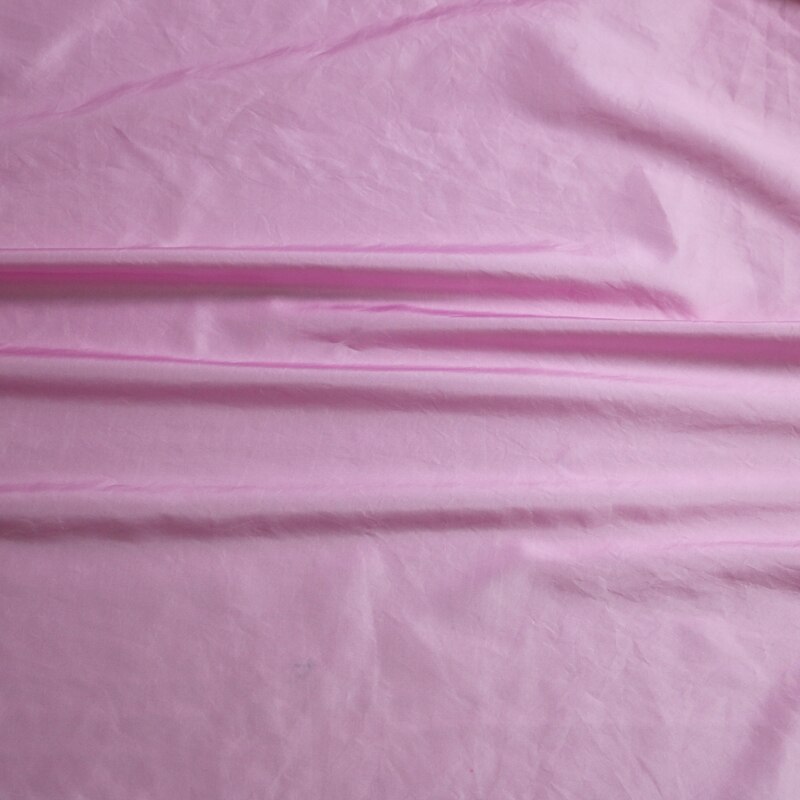50cm*114cm rosa ren silke taft stoff silke taft kjole skjørt skjorte stoff