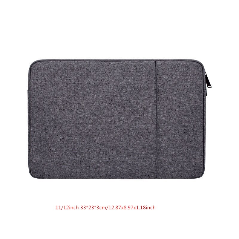 Wasserdicht Stoßfest Aktentasche Laptop Fall männer frauen Tote Büro Reise Business Handys Dokumente Lagerung Zubehör: Dark gray XS