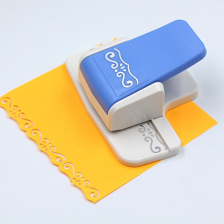 Hollow Lace Tool Diy Paper Cutting Tool Jam Pattern Puncher Embossing Card Jam Greeting Card Flower Paper Edge Simple Production: 02