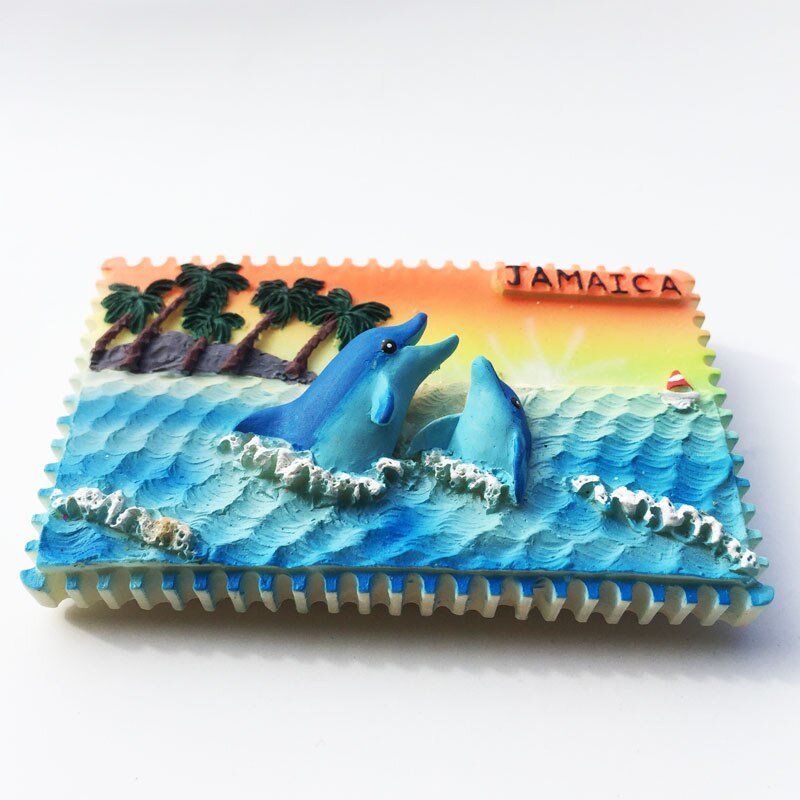 Giamaica Magnete Frigorifero Mare Caraibi Viaggi Souvenir
