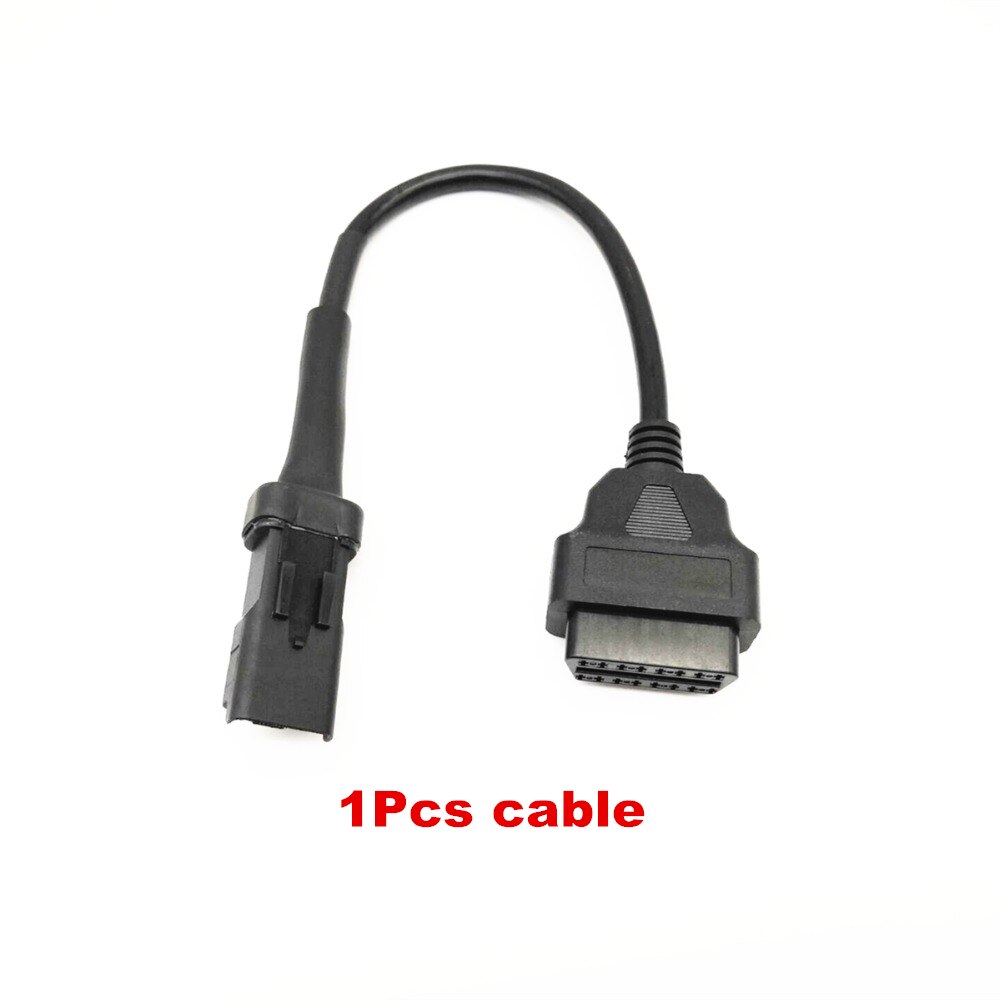 DCT-Ducati 4 pin connector OBD II cable CAN BUS diagnostic harness electronic cable of DCT motorcycle: 1pcs