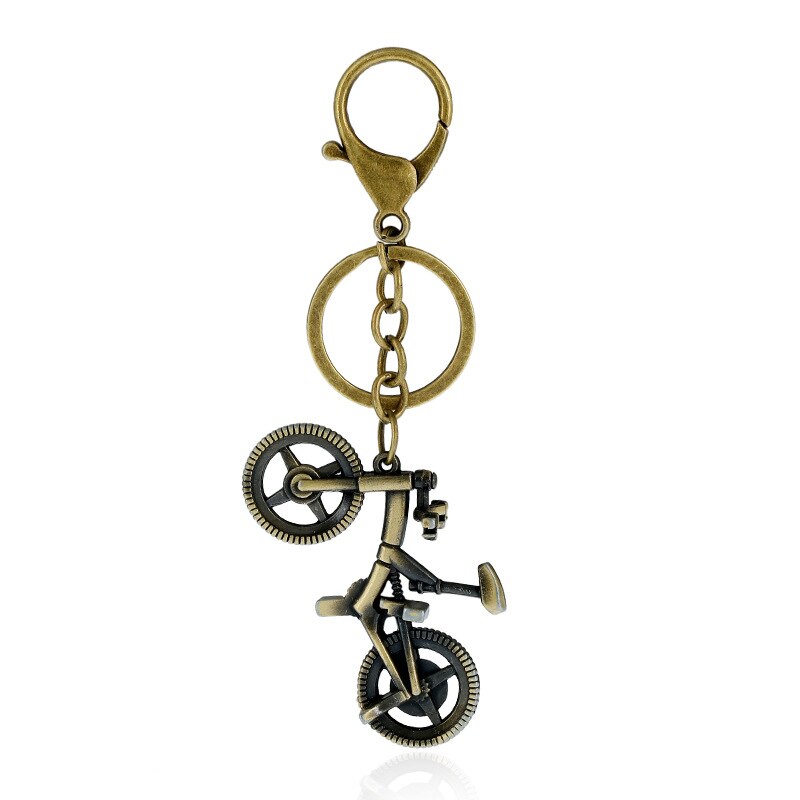 Alloy pendant keychain Bullet Men Women keychain Bronze Color Pendants for Bag Pendants Key Holder Charm Hanging Pendant Jewelry