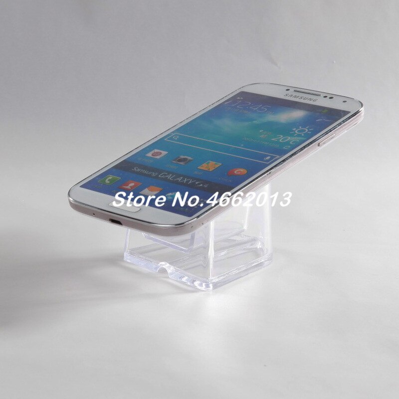 20pcs/lot acrylic dock stand for phone handset cell phone display holder