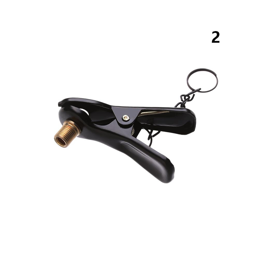 Multi-use Inflator Pump Nozzle/Clips FV AV Valve Connector Head Valve Bicycle Tire Tyre Air Pump Bike Cycling Outdoor Accessorie: 2