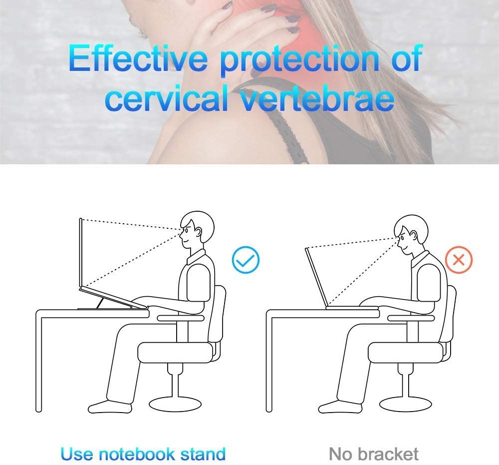 Mr.Lei Laptop Stand for MacBook Air Pro Foldable Notebook Stand Aluminium Alloy Tablet Stand Bracket Laptop Holder for MacBook