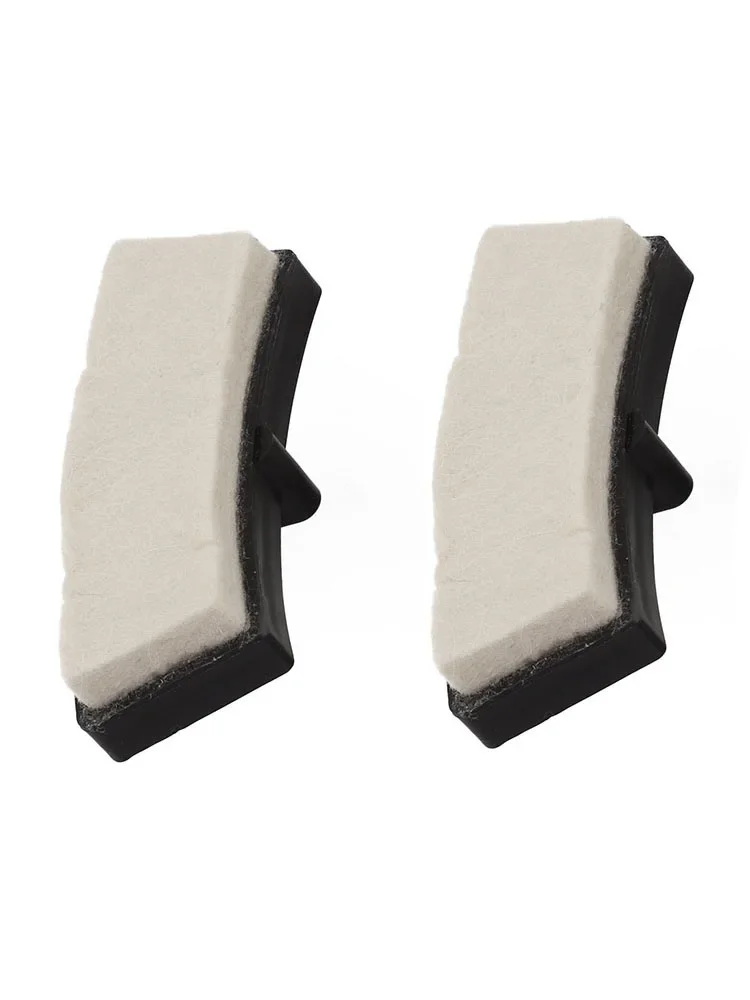 Pastillas de freno para bicicleta estática, pastillas de resistencia estacionarias para bicicleta, pastillas de freno de lana para Fitness, accesorios para gimnasio y Fitness, 2 uds.