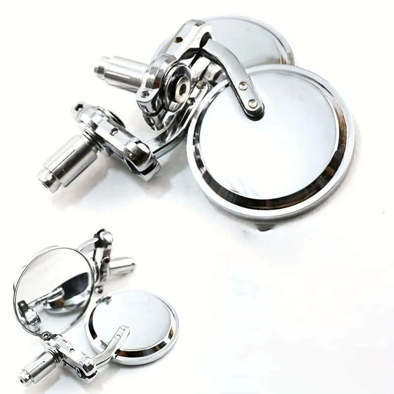 Motorrad-Fahrzeug-Rückspiegel – verstellbarer, hochauflöAbsender reflektierender Spiegel für sicheres Umkehren, passend für 13–19-mm-Lenker