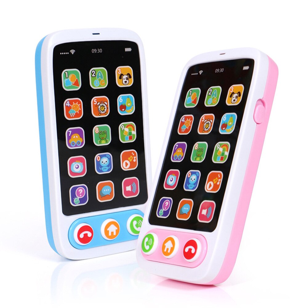 Kinderen Intelligente Simulatie Muziek Mobiele Telefoon Verlichting Multifunctionele Baby Vroege Onderwijs Speelgoed