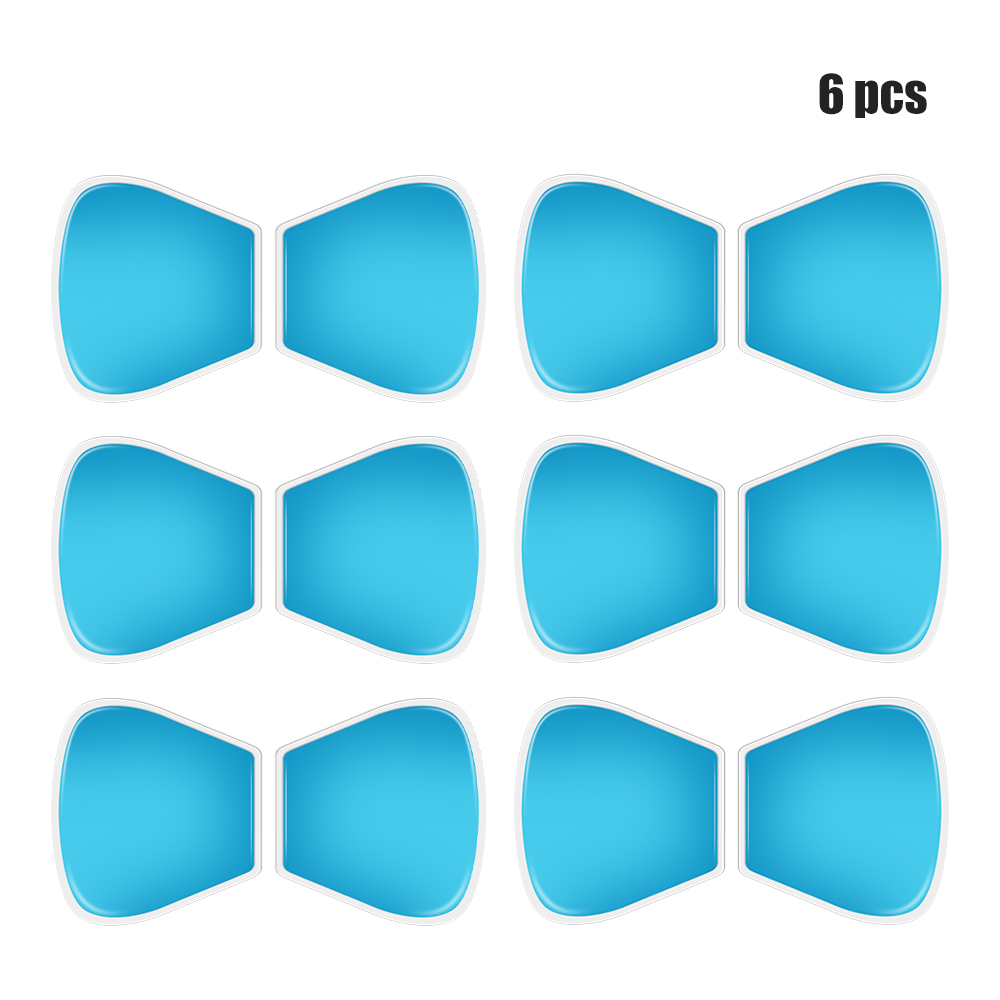 Vervangende Gelpads Voor Ems Nekmassageapparaat Trainer Heup Sporter Lichaamselektroden Massage Patch Spierstimulator Stickergels: Bruin