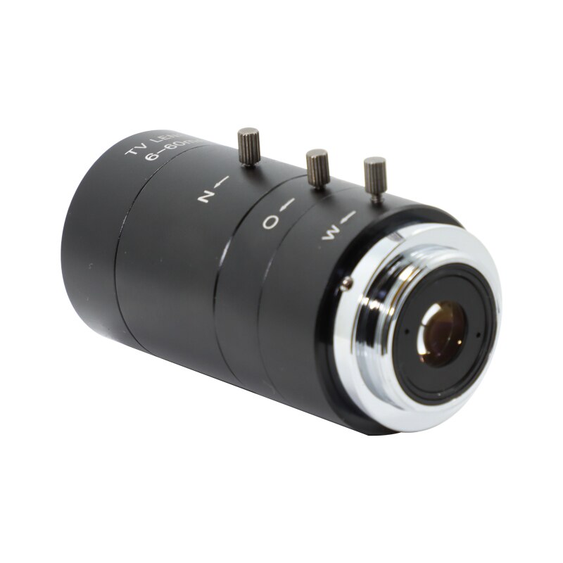 Camera Lens 6-60mm 1/3" CCTV Camera CS mount Lens, manual iris, HD lens, Varifocal Manual Iris Lens , mega pixel CCTV Lens