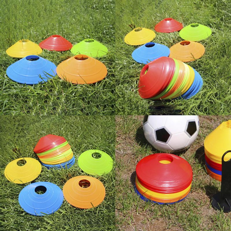 Soccer Training Sign Plate For Sports Training Precision Spacer Markers Safety Cones Sports Training Saucer Outdoor Training