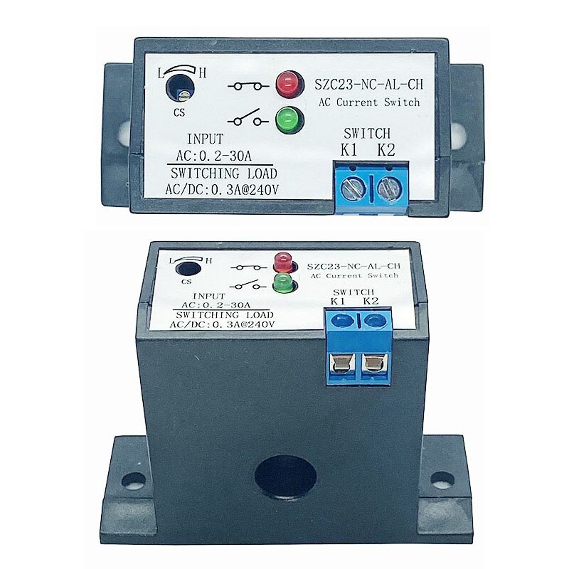 SZC23-NC-AL-CH Kleine Stroom Wederzijdse Inductie Schakelaar Ac Stroom Isolatie Monitoring Huidige Detectie Bescherming