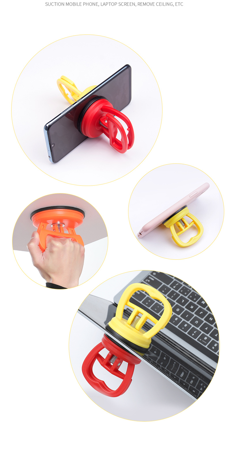 Powerful Glass Suction Cup Integrated Ceiling Aluminum Gusset Mobile Phone Suction Screen Special Tool Single-jaw Suction Lifter