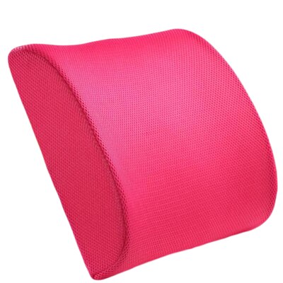 Auto Memory Foam Ademend Autostoel Gap Filler Lumbale Kussen Taille Ondersteuning Reizen Kussen Autostoel Thuis Kussen: Pink-A