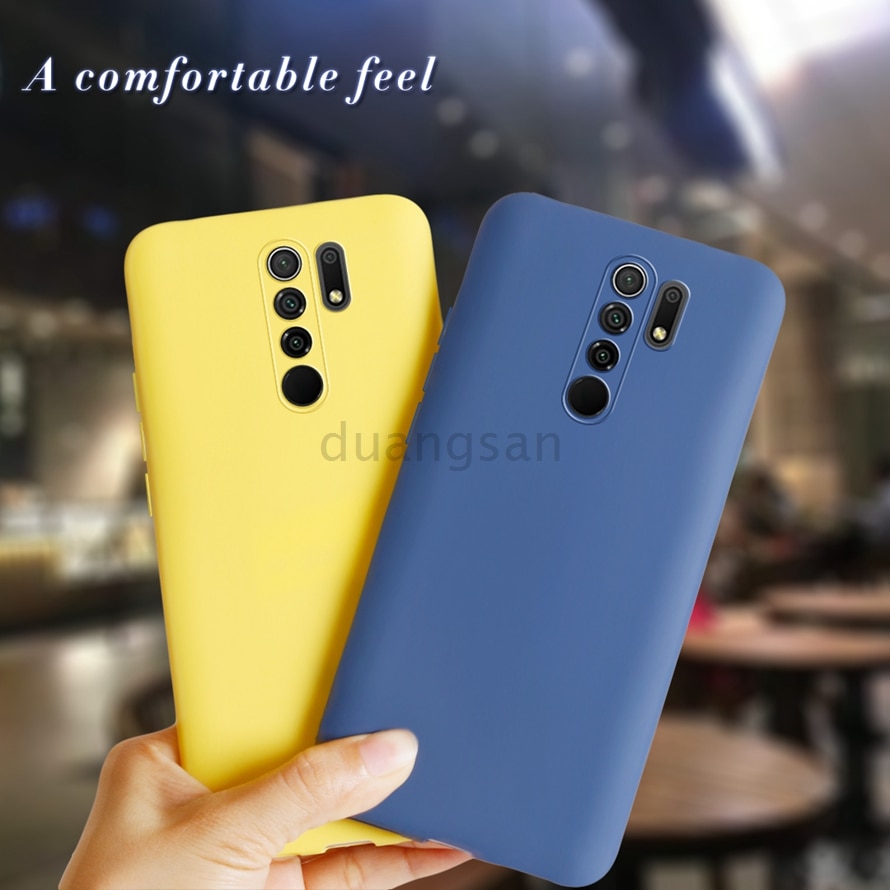 Custodia in silicone Della cassa Della Caramella per Xiaomi Redmi 9 9 Dipinto TPU Molle della copertura del telefono per Coque Xiaomi Redmi 9 Hongmi 9 6.53 pollici paraurti