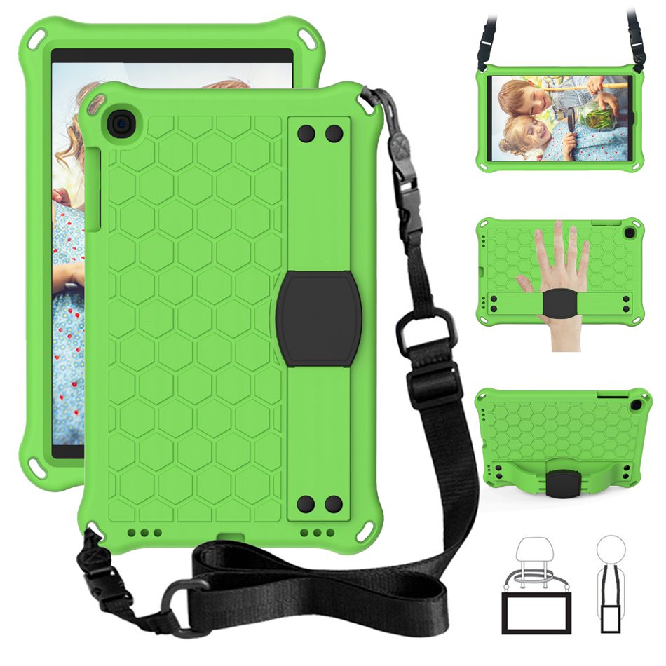 Coque de protection intégrale antichoc pour tablette et Samsung, support EVA pour Galaxy Tab A 10.1 et SM T510 T515