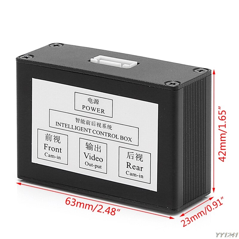 Parking Intelligent Control Box 2Ch Car Camera Image Video Automatic Switch Parking Assistance Car Electronics-