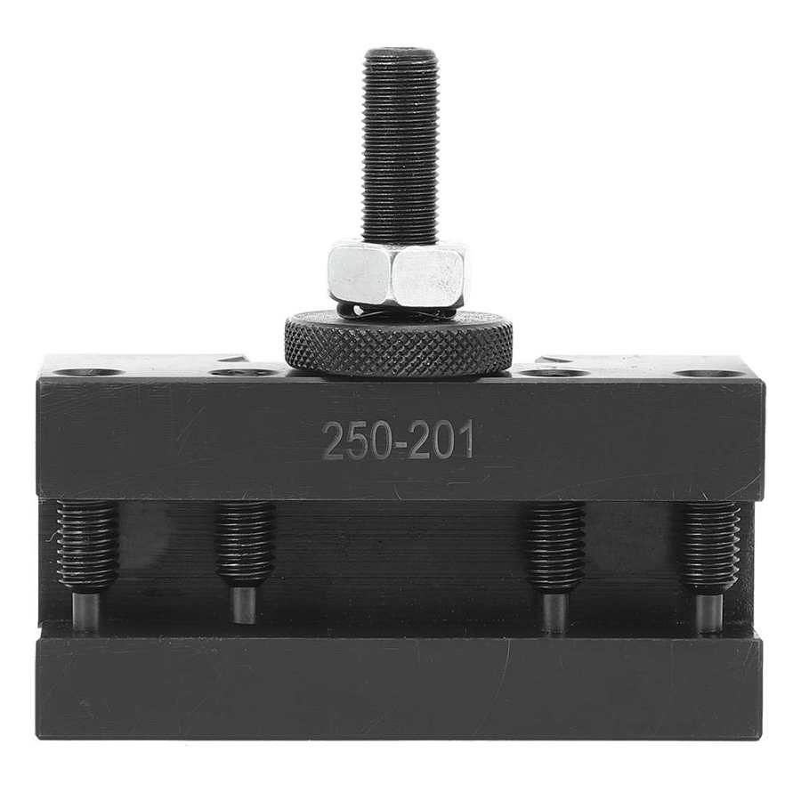 250-201/250-202 High Carbon Staal Tool Post Houder Mini Cnc Freesmachine Draaibank Snelle Snelwisselbeitelhouder draaien Facing Houder: 250-201