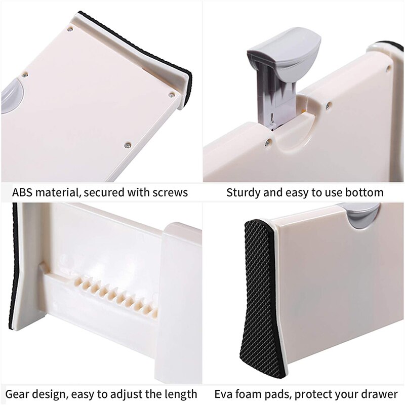 Retractable Adjustable Drawer Divider Holder Partition Drawer Organizer Storage Clapboard Dividers Target For Clothes & Kitchen