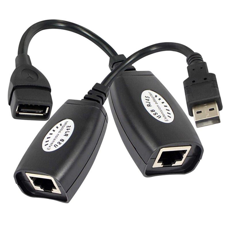 USB zu RJ45 RJ 45 LAN Kabel Verlängerung Adapter Verlängerung USB zu Netzwerk Hafen Signal Verstärker