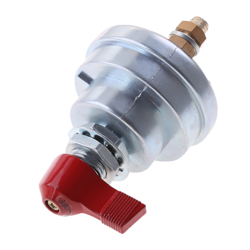 Master Car Battery Disconnect Switch 4 Post DPST Kill Cut Off ON-OFF