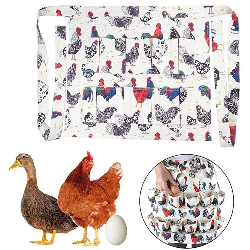 Æg indsamling indsamling bedrift forklæde til kylling and æg gåseværktøj hjem køkken husmor arbejdstøj hense bondehus v6 q 6