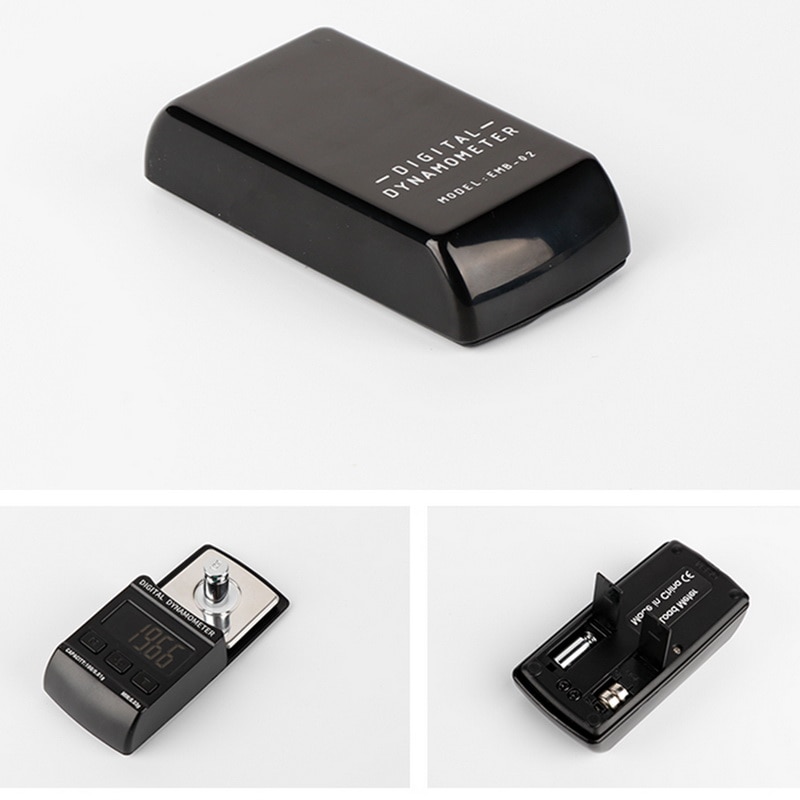 Mini Portable Balance Gauge Weight Digital Turntable Calibration Force Scale High Accuracy LCD Display