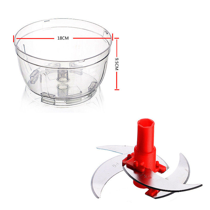 Multifunktionskök manuell matberedare köttkvarn grönsaksfrukthackare