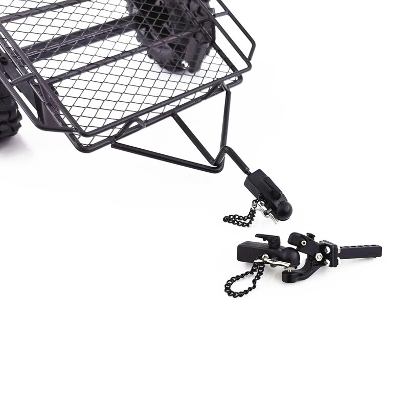 Metallo Gancio di Traino Gancio di Traino per SCX10 90046 Traxxas TRX4 1/10 RC cingolato auto Telecomando Modello di auto per il bambino Del Capretto