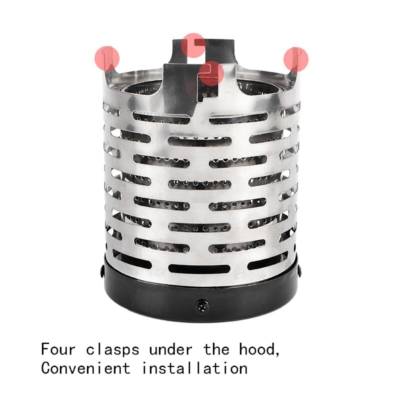 Outdoor Mini Heating Hood Stove Tent Heater Equipment Camping Portable ...