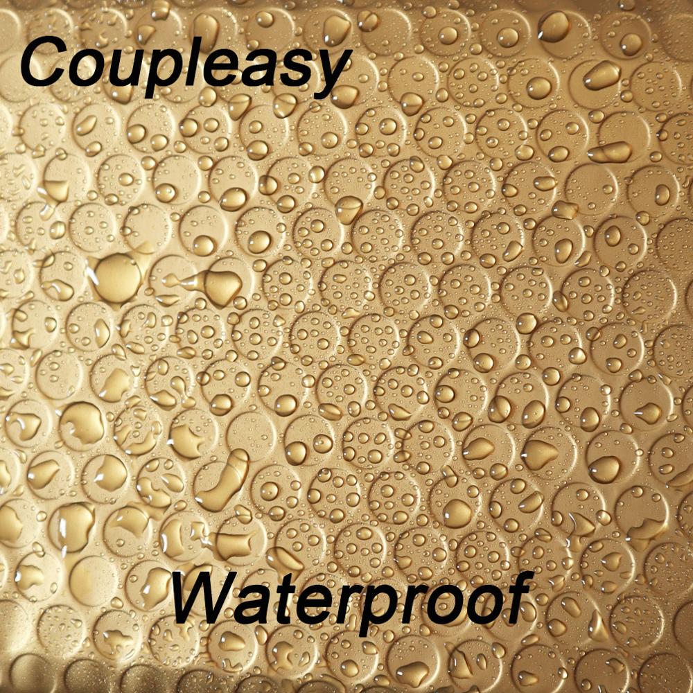 50Pcs/Lot Matte Gold Aluminized film Bubble Mailers Waterproof Bubble Envelope Self Seal Adhesive Envelopes with Bubble