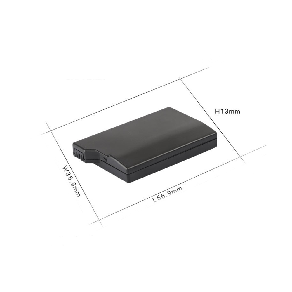 PSP1000 Battery Pack For Sony PSP-110 PSP 1000 Console Gamepad Real capacity 1800mAh 3.6V Rechargeable batteries