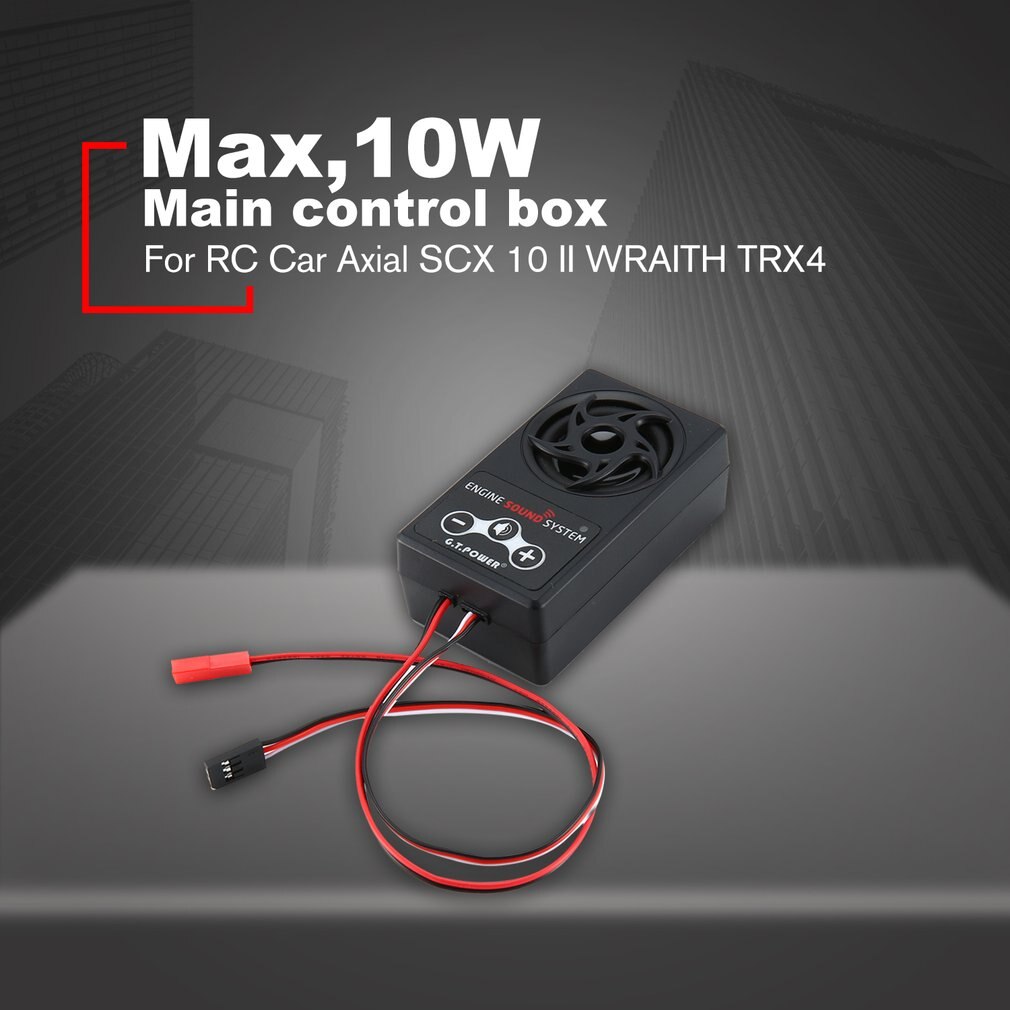 G.T.Power Motor Sound Simulierte System Für RC Auto Axial SCX 10 II WRAITH Traxxas TRX4 Bauen-in 58 arten von sounds