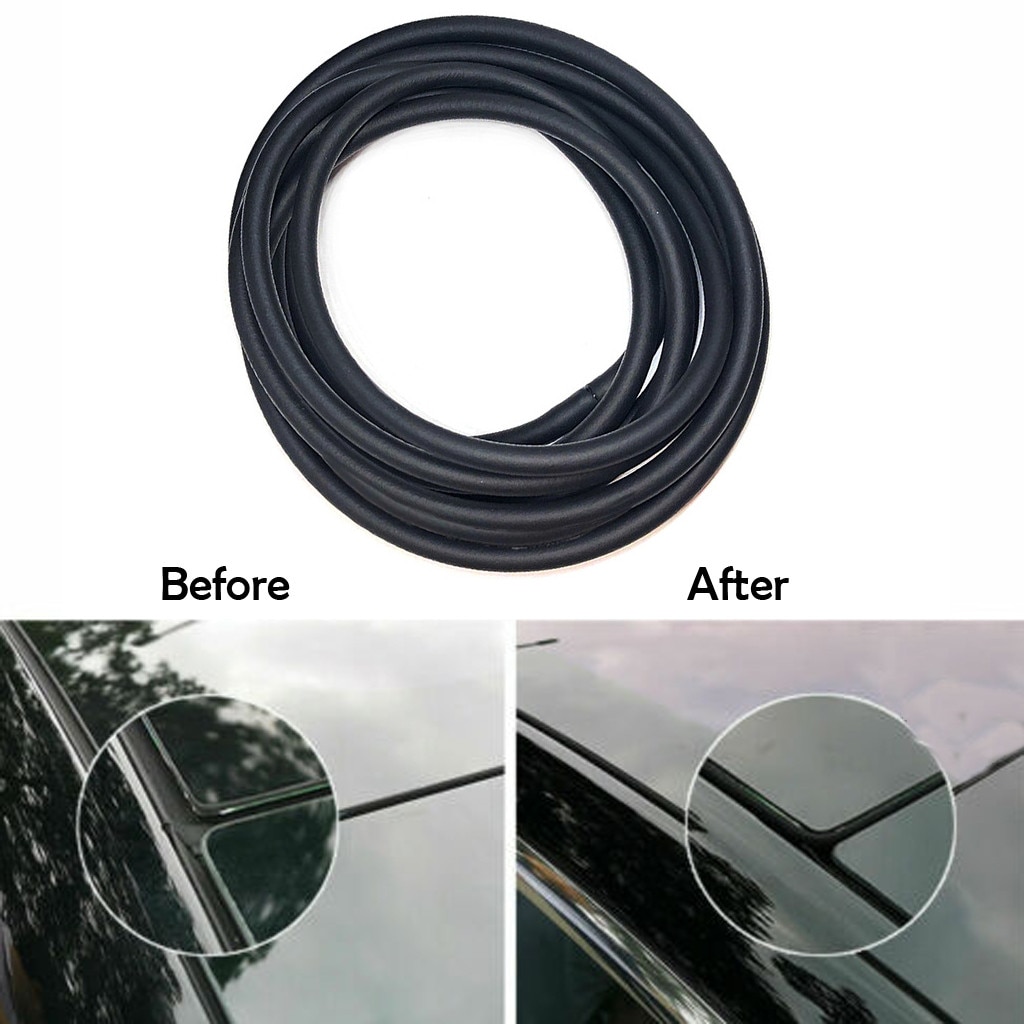 Pare-brise bande météo toit bruit pare-brise toit voiture joint vent garde bruit abaissement réduction joint Kit аеееееееная ##0