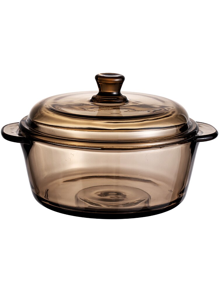 Magnetron oven kom huishoudelijke hittebestendige gehard glas dubbele oren verse groenten soep salade kom alleen magnetron oven