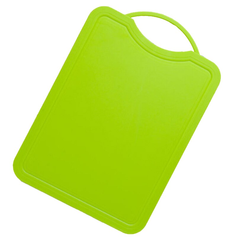 Keuken Snijplank Pp Plastic Snijplank Keuken Accessoires Non-Slip Cut Fruit Board Keuken Snijplank: Fluorescerend Groen