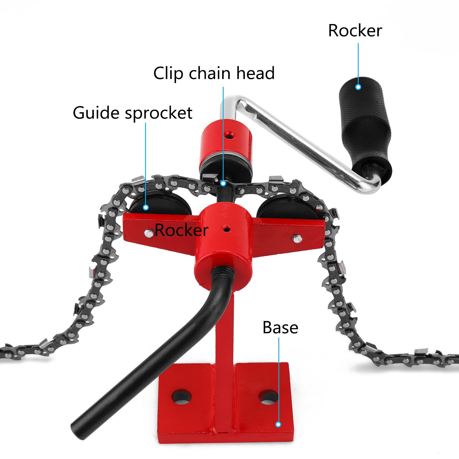 Kettingzaag Kettingen Linker Staal Klinkhamer Chains Link Utility Gereedschap Handgereedschap Handig Professionele Chains Connector