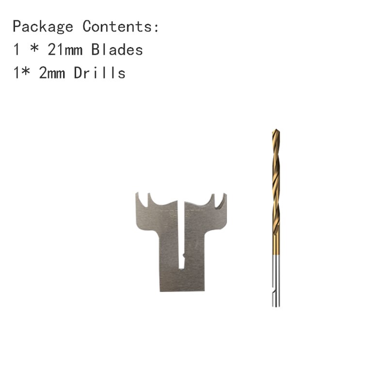 Prämie Finger Ring Bohrer Hartmetall Klingen griff Bohrer Holz Fräser Ring bilden Werkzeug DIY 24/26/28mm: Ring21mm