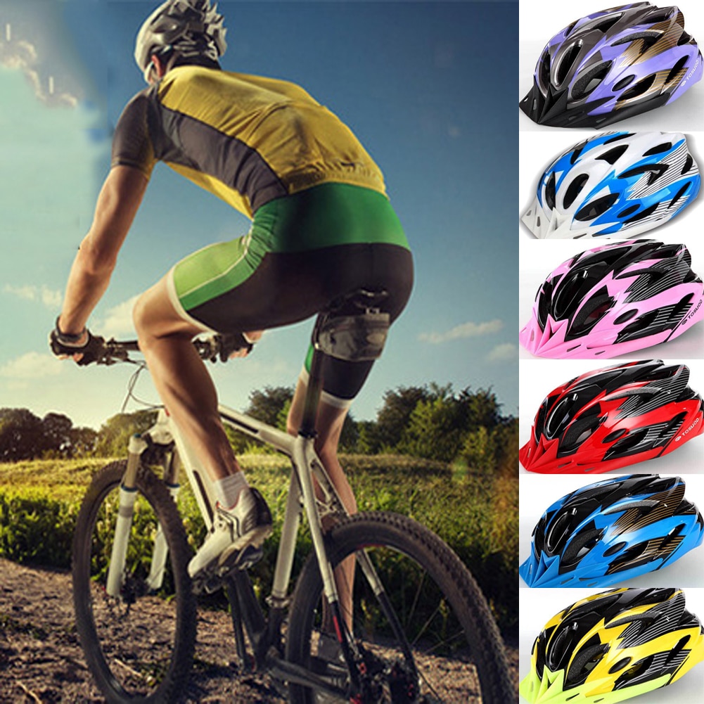 Cykelhjelm vejcykling mtb mountainbike sport sikkerhedshjelm justerbar stødsikker