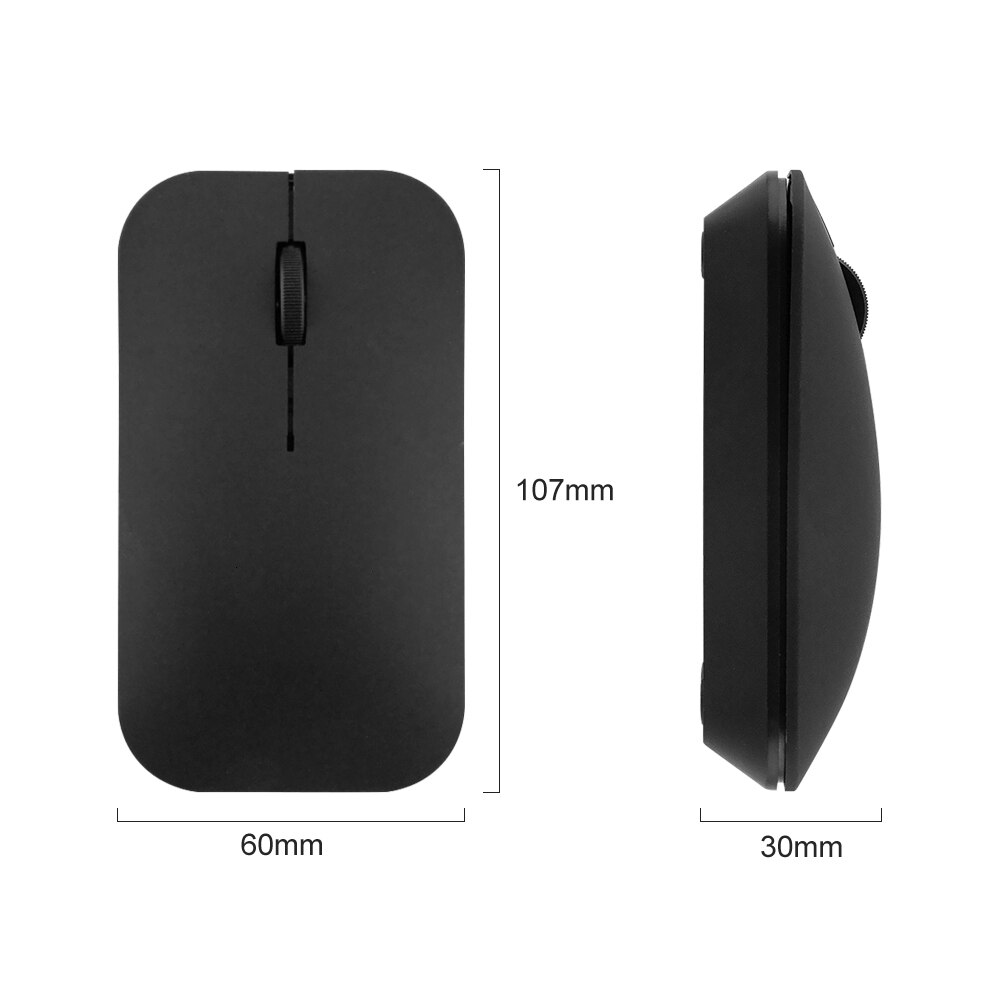 Bluetooth 3.0+4.0 Wireless Mouse Rechargeable Optical Office Computer Mice Ergonomic Slim Portable 3d PC Silent Mouse For Laptop
