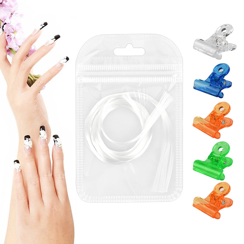 2 m/1.5 m/1 m fibre de verre Extension d'ongle en Fiber de verre bricolage ongles acrylique Extension d'ongle pointe forme Fiber bâtiment manucure Nail Art outil