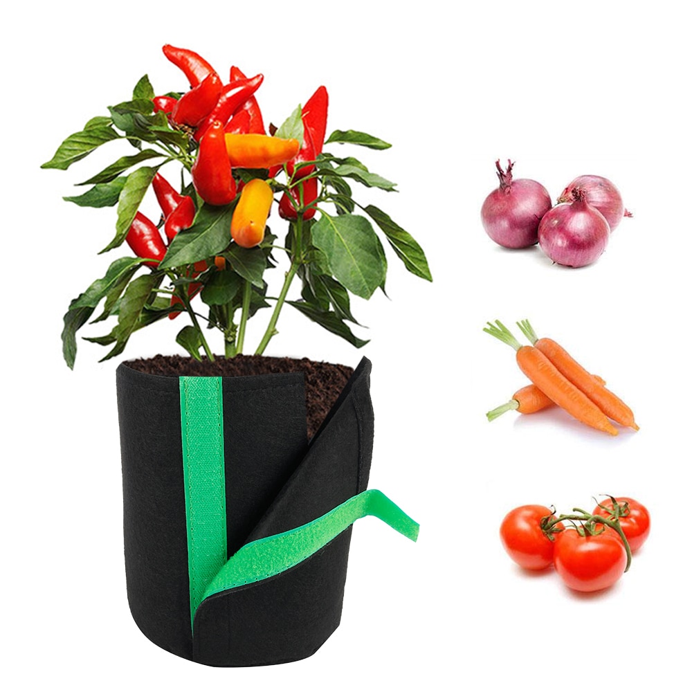 Diy plantenzak aardappel kweekbak plantcontainer zak groente bloemen tuinieren jardineria tuinpot planten kweekzak