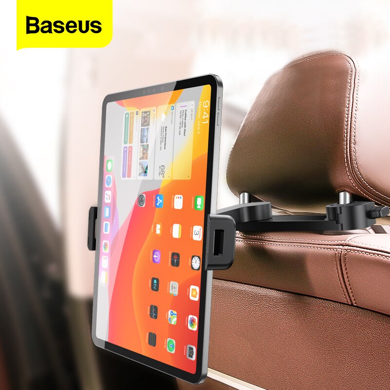 Baseus Universele Auto Tablet Houder Achterbank Voor Xiaomi Samsung Ipad Tablet Car Mount Stand Mobiele Telefoon Tablet Ondersteuning Voor auto