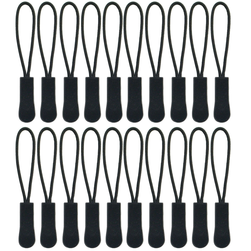 20 PCS Color Zipper Pull Puller End Fit Rope Tag Clothing Zip Fixer Broken Buckle Zip Cord Tab Clothes Suitcase Backpacks Etc...: Antique Copper