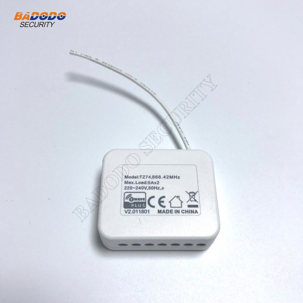 Smart hjemmeautomatisering z bølge plus enkelt relæ stort strømindsats switch modul lysstyring  tz74 868 mhz /908 mhz